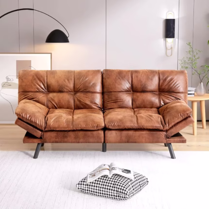 Stylechic Sofa Bed, Memory Foam Futon Sleeper Sofa